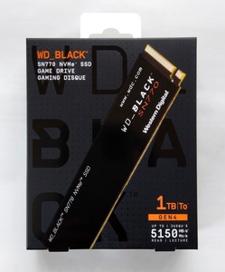 新品未開封　WD BLACK SN770 1TB SSD　NVMe　Gen4　WDS100T3X0E　ウエスタンデジタル　Western Digital