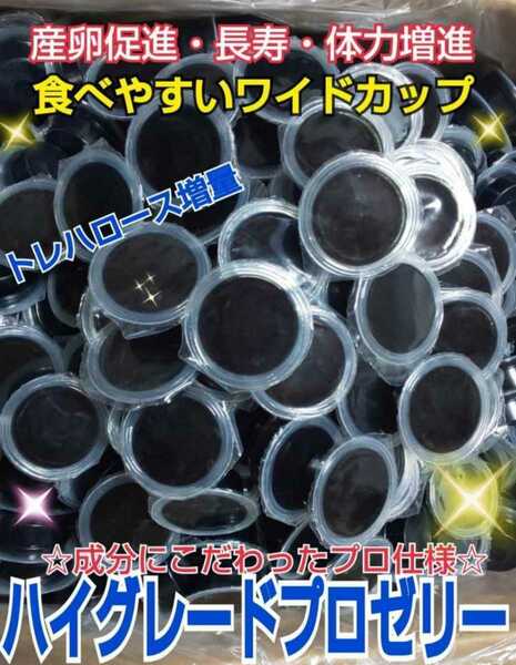 クワガタ、カブトムシの餌はコレ！ハイグレードプロゼリー【200個】食べやすいワイドカップ☆トレハロース強化！産卵促進・長寿効果抜群