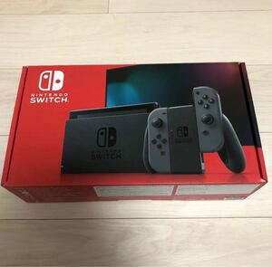 【初出品価格】Nintendo Switch本体 グレー 新モデル (ニンテンドースイッチ)
