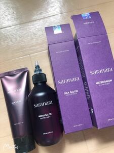 SARANARA one day 10 second water salon silk treatment & hair pack 