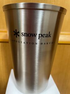 スノーピーク　エコカップ　白馬限定品 スノーピーク snow peak マグカップ