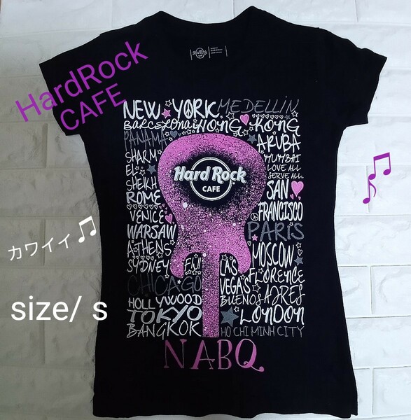 HardRockCafe レディース半袖Tシャツ　size/s 