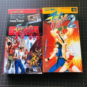 スーパーファミコンソフト ファイナルファイト1・2セット