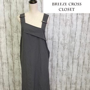 BREEZE CROSS CLOSET★ブリーズ クロス クローゼット★マタニティ ジャンパースカート★マタニティM-L　5-194　