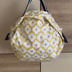 【感謝SALE】310 折りたたみ エコバッグ (小 )買い物袋 北欧風 シュパット風