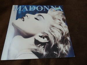 マドンナ/トゥルー・ブルー　ブルーカラーLP　US盤？　Madonna/True Blue Blue Colour Vinyl Original 1986