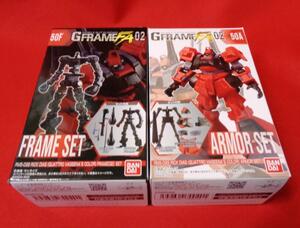 ジーフレ★簡易梱包定形外350円☆ 機動戦士ガンダム GフレームFA 02 50A&50F リックディアス クワトロ・バジーナ アーマー＆フレームセット