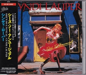 ■CD★シンディ・ローパー/シーズ・ソー・アンユ－ジュアル★CYNDI LAUPER★国内盤・帯付■