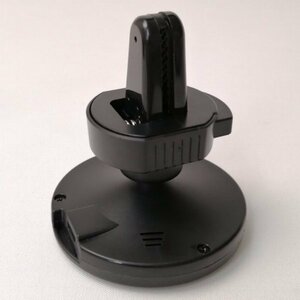 Wireless Charger Car-Mount F606 車載ワイヤレス充電器 クリップ式 ブラック 10W 360℃回転可能 07 00093