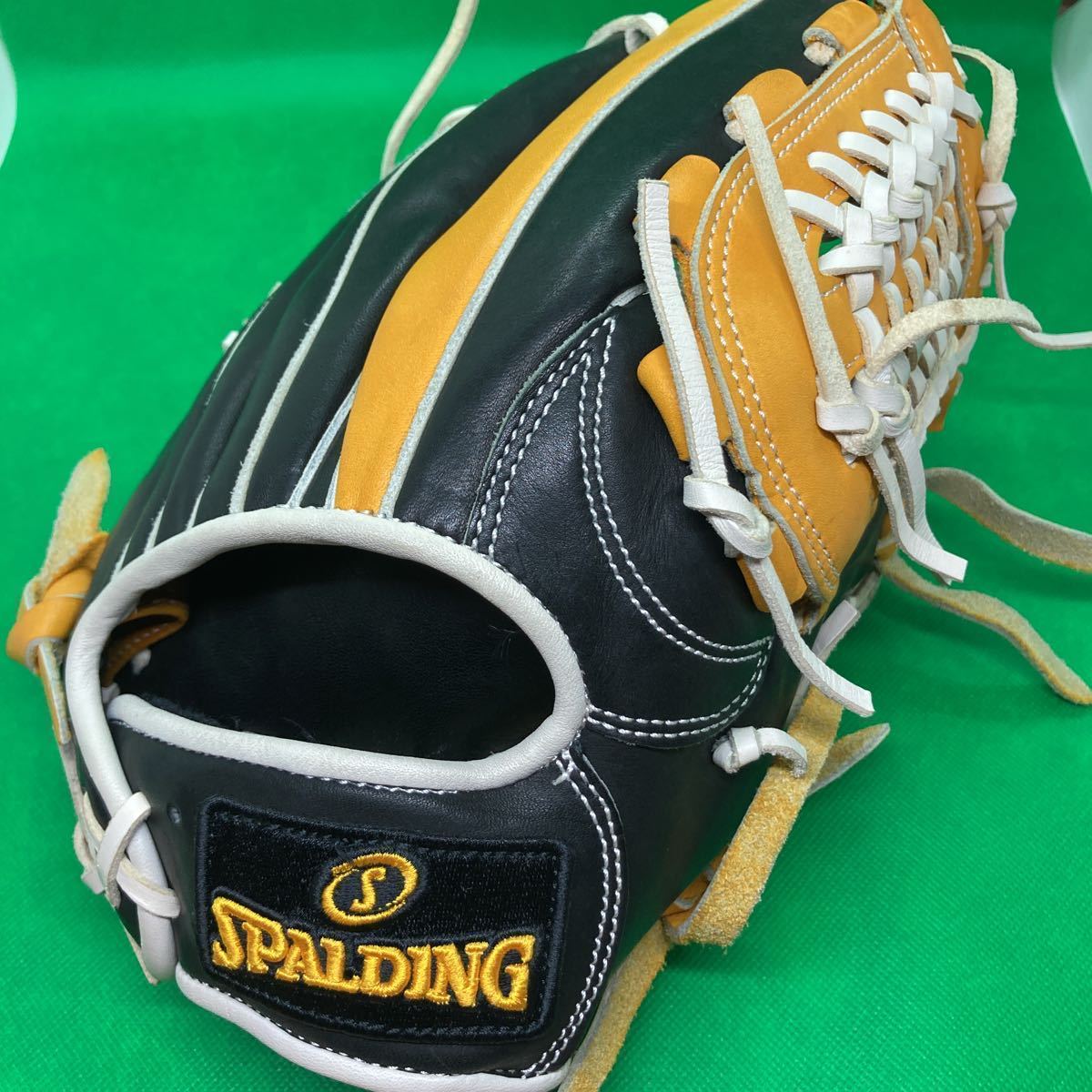 しません ヤフオク! - SPALDING硬式キャッチャーミット デッドスト