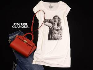 ヒステリックグラマー Hysteric Glamour コートニーラブ COURTENEY LOVE プリント ロング Tシャツ チュニック ワンピース F