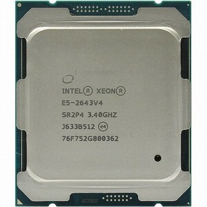 Intel Xeon E5-2643 v4 SR2P4 6C 3.4GHz 20MB 135W LGA2011-3 DDR4-2400