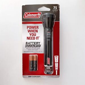 新品未使用 Coleman コールマン バッテリーガード LED フラッシュライト 75