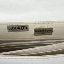 ungaro MORITA★ショルダーバッグ★白★ホワイト　訳特価◆1-232_画像8