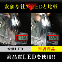 フォレスター SF5 H4 LEDヘッドライト H4 Hi/Lo 車検対応 H4 12V 24V H4 LEDバルブ LUMRAN 2個セット ヘッドランプ ルムラン 前期後期 特価_画像7