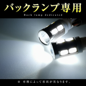【2個セット】 LEDバックランプ T10 T16 Ｔ20 Cree バモス HM1 2 SMD ホワイト 白 バックライト 前期LEDバルブ 特価