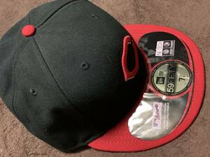 NEW ERA シンシナティ・レッズ オーセンティックキャップ 7 3/8（58.7) 59FIFTY USA製 ニューエラ　MLB　USED