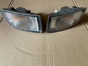  used Fairlady Z32 last model front bumper turn signal plating style processed goods left right set socket with lamp CZ32 GZ32 GCZ32 300ZX