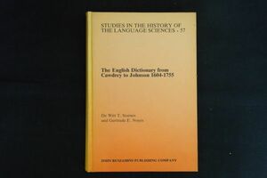 wh20/ foreign book #The English Dictionary from Cawdrey to Johnson 1604-1755 code Lee from Johnson till. English dictionary 1604-1755