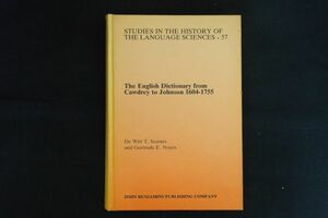 wh20/洋書■The English Dictionary from Cawdrey to Johnson 1604-1755　コードリーからジョンソンまでの英語辞書 1604-1755