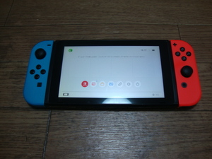 ★ 送料無料 Nintendo Switch(ニンテンドースイッチ) 本体＋Joy-Conセット 訳あり ネオンカラー 任天堂 旧型モデル ★