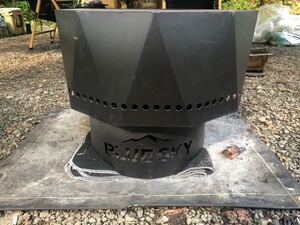 BLUESKY ブルースカイ OUTDOOR LIVING ポータブルファイヤーピット 焚き火台 二次燃焼