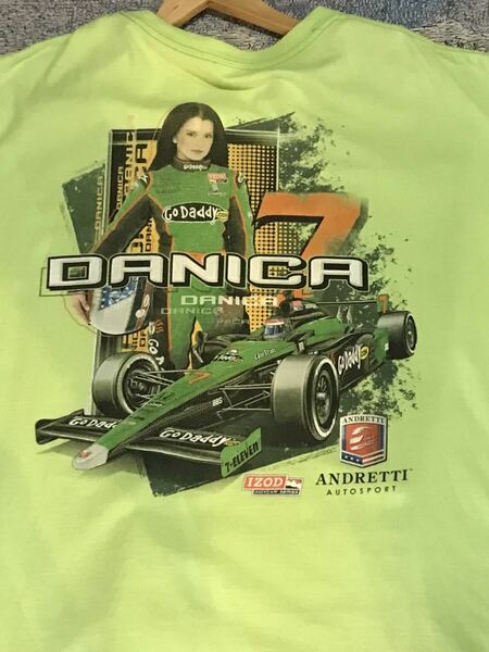 Danica Patrick Tシャツ インディレース　レーシング　ナスカー　V8 マッスルカー　ホットロッド　ローライダー　アメリカ