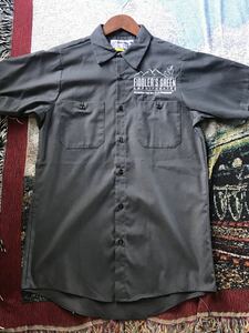Aramark ワークシャツ 半袖 シャツ　ビンテージ　アメリカ　ホットロッド　ローライダー　JDM