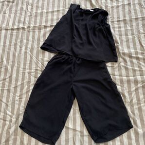 GLOBAL WORK XL ネイビー セットアップ ボトムス 上下セット 夏服