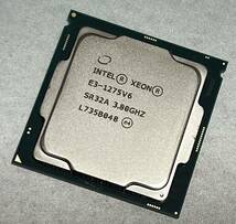 ★美品送無★Intel Xeon E3 1275 V6 3.8GHz TB 4.2GHz LGA1151 SR32A TDP 73W_画像1