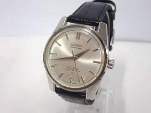 RAK☆良品 SEIKO/セイコー 44KS/キングセイコー 49999 クロノメーター 手巻 27石 1964年製 獅子メダル綺麗 SS メンズ腕時計 動作品