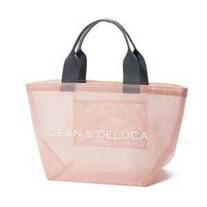 DEAN&DELUCA ディーン&デルーカ メッシュトートバッグ ピンク S トートバッグ
