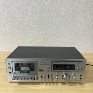 Technics テクニクス M50 Stereo Cassette Deck ステレオ DOLBY SYSTEM カセットデッキ 昭和レトロ アンティーク オーディオ機器 6 ユ 550