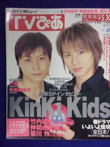 3225 TVぴあ関東版 2003年5/28号 ★送料1冊150円3冊まで180円★