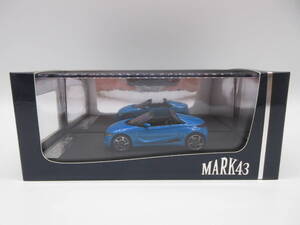 1/43 MARK43 ホンダ HONDA S660 α ミニカー　プレミアムビーチブルーパール