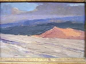 Art hand Auction e8427 Garantiert authentische Ölgemälde Landschaft von Toshihisa Samejima mit Rahmen, Malerei, Ölgemälde, Natur, Landschaftsmalerei