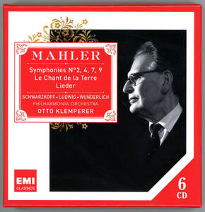 Otto Klemperer - Mahler: Symphonies Nos. 2, 4, 7 & 9 etc, Box Set, 6CD, 輸入盤 (EMI Classics)