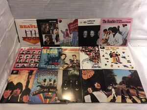 ザ・ビートルズ ブート パロディジャケットLP 14枚セット+ライブLP1枚 RUBBERSOUL SAPCOR