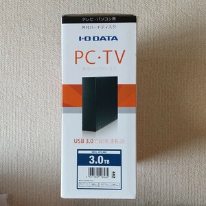 I・O DATA 【3TB】PC.TV用 外付けハードディスク USB3.0