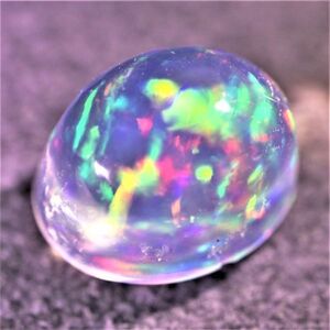 天然ウォーターオパール メキシコ産 1.390ct OV カボション ルース 裸石 宝石 ジュエリー 遊色 cabochon loose jewelry water opal mexican