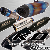 KO Lightning / 420mm Type:A～D フルエキゾースト マフラー / ヤマハ マジェスティS 2015-_画像5
