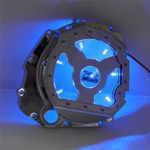 G.selections / シースルー クリア クラッチ カバー LED搭載 クローム / スズキ GSX-R1000 01-08 GSX-R 750 600 01-05_画像2