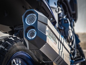 イタリア GPR / SONIC チタニウム スリップオン マフラー 公道仕様 / BMW R1200RS LC 2017-2019 Euro4対応モデル