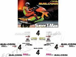 グラフィック デカール ステッカー 車体用 / ヤマハ T-MAX TMAX 500 / マロッシ・トロフィー TROFEO MALOSSI