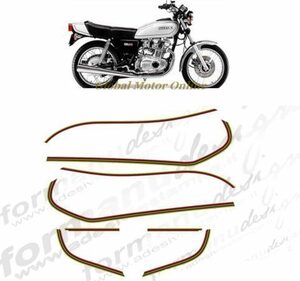 グラフィック デカール ステッカー 車体用 / スズキ GS400 GS550 GS750 1978 レストア