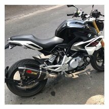 KO Lightning / 470mm フルエキゾーストマフラー / BMW G310R 2017- / BMW G310GS 2018-_画像2