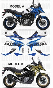 カスタム グラフィック デカール ステッカー 車体用 / スズキ Ｖ－ストローム V-STROM 650 2019- / XT SIGN XT サイン