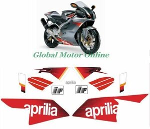 グラフィック デカール ステッカー 車体用 / アプリリア aprilia RSV1000 R 2004 レストア