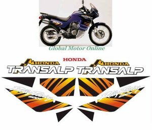 グラフィック デカール ステッカー 車体用 / ホンダ XL600V トランザルプ TRANSALP 1996 レストア