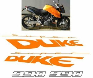 グラフィック デカール ステッカー 車体用 / KTM SUPERDUKE スーパーデューク 990 / 2005 レストア